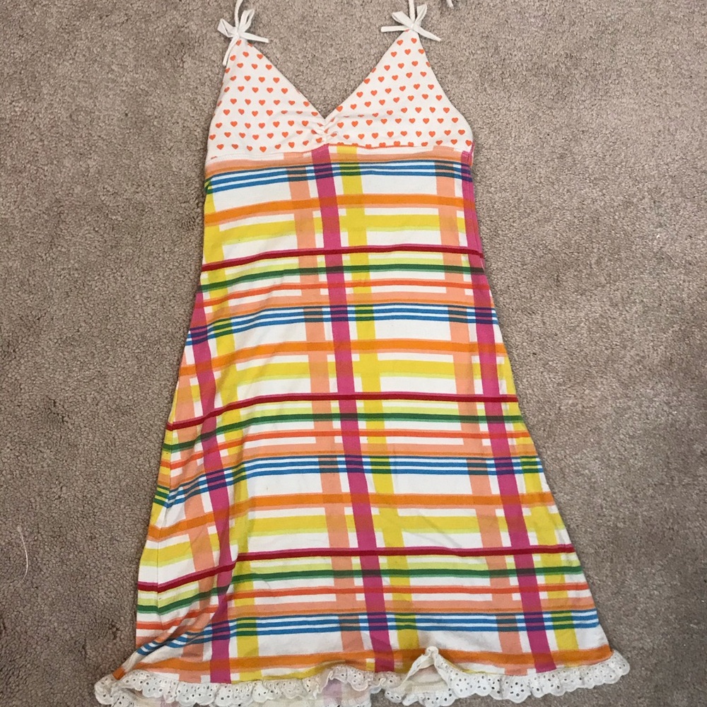 LITTLE GIRLS HALTER DRESS